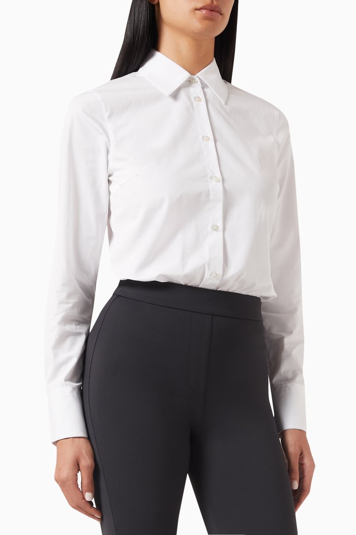 

x Naomi Bolteri Bodysuit in Cotton, White