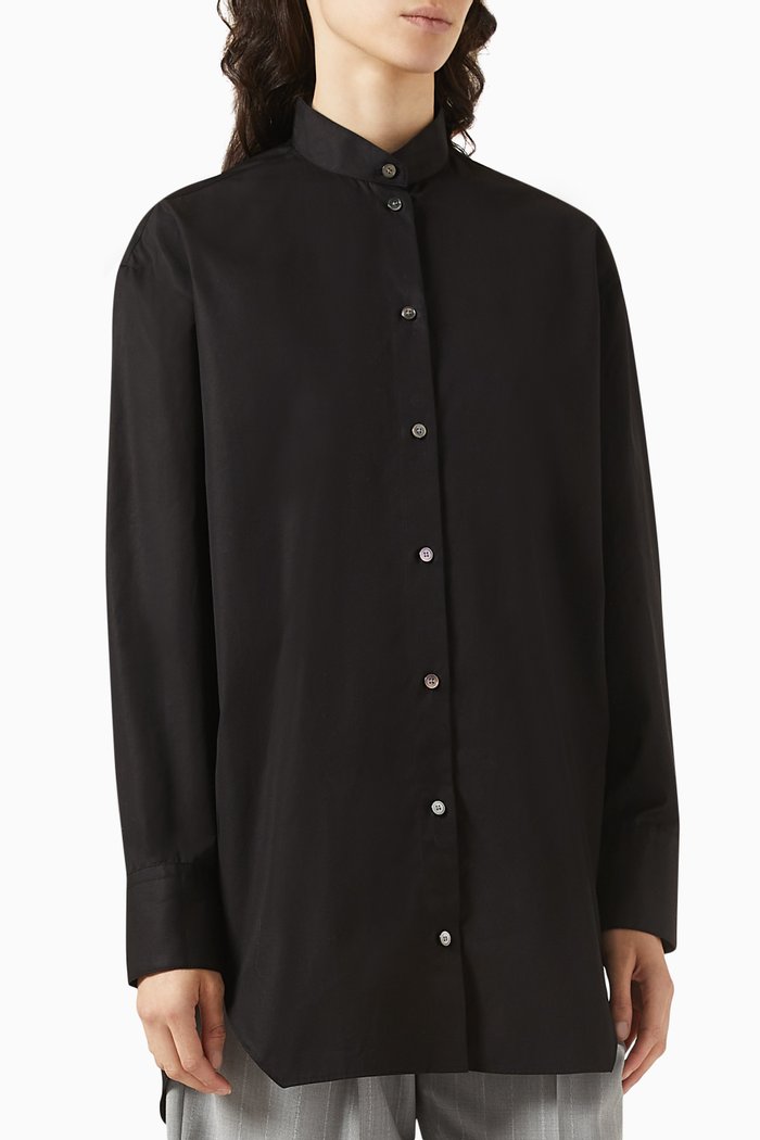 

x Naomi Boltera Shirt in Cotton, Black