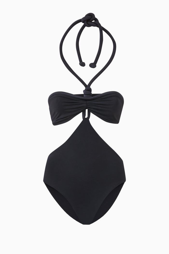 

Onassis One-piece Swimsuit, Black