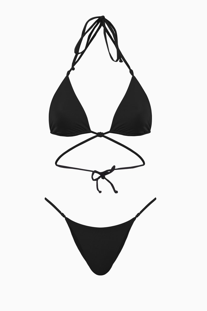 

Brio Bikini Set in Polyamide, Black