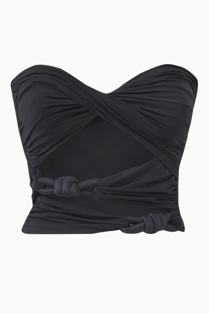 Atarraya Bikini Top, Black