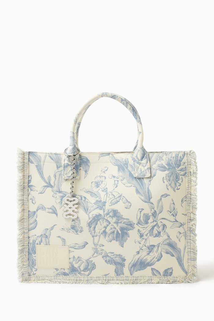 

Large Kasbah Tote Bag in Canvas, Multicolour