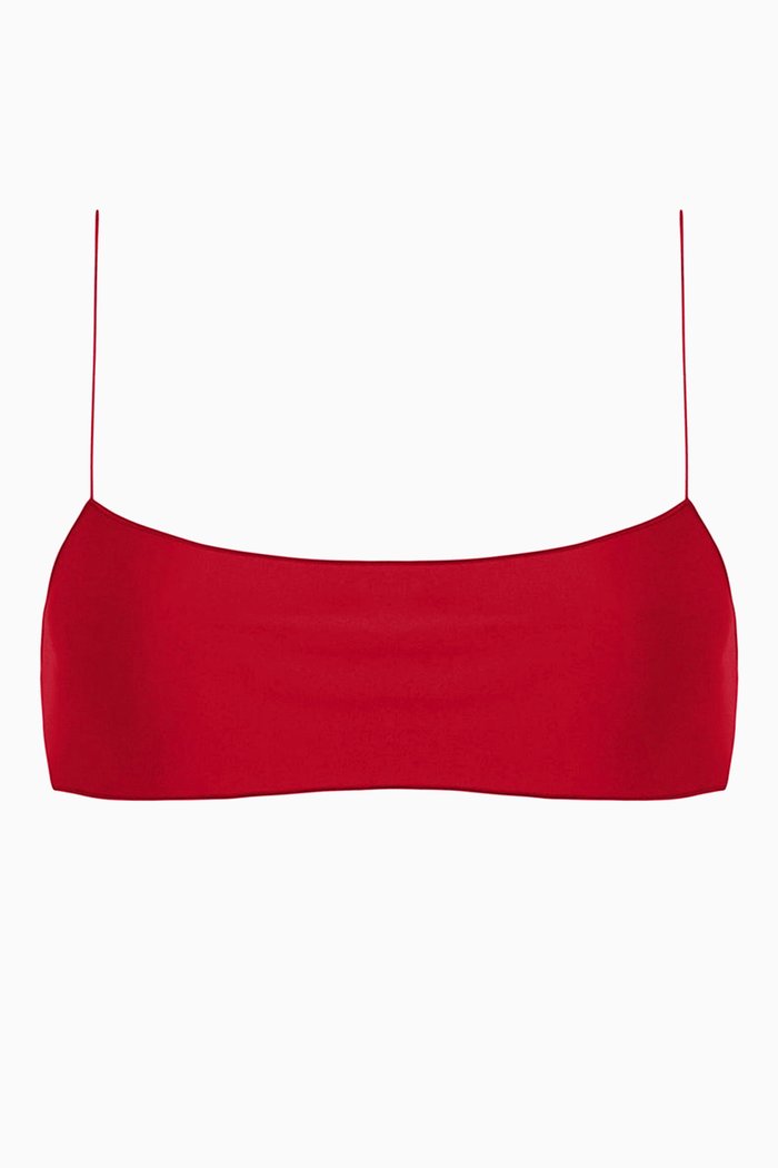 

The C Bralette in ECONYL® Blend, Red