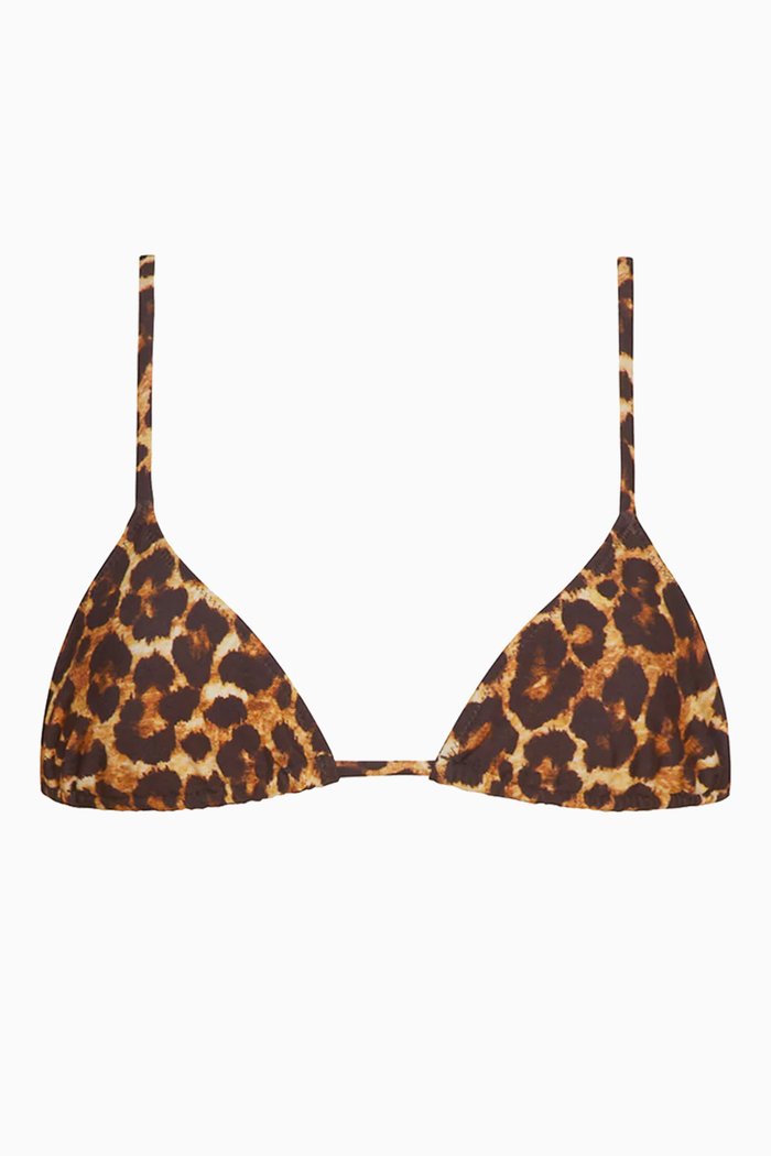

Equator Bikini Top in ECONYL® Blend, Brown