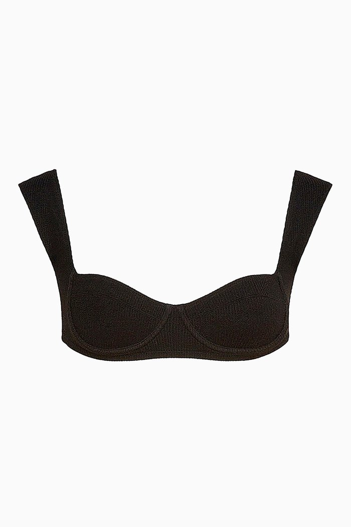 

South Pacific Bikini Top, Black
