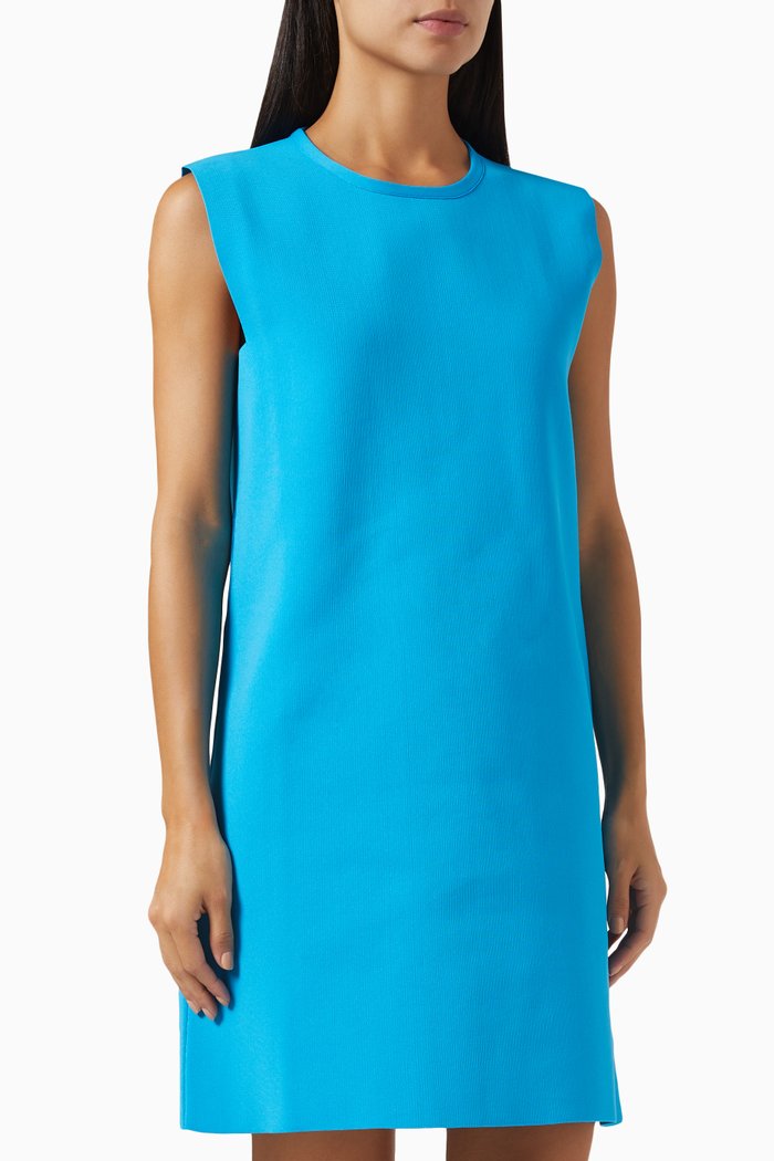 

Sleeveless Mini Dress, Blue