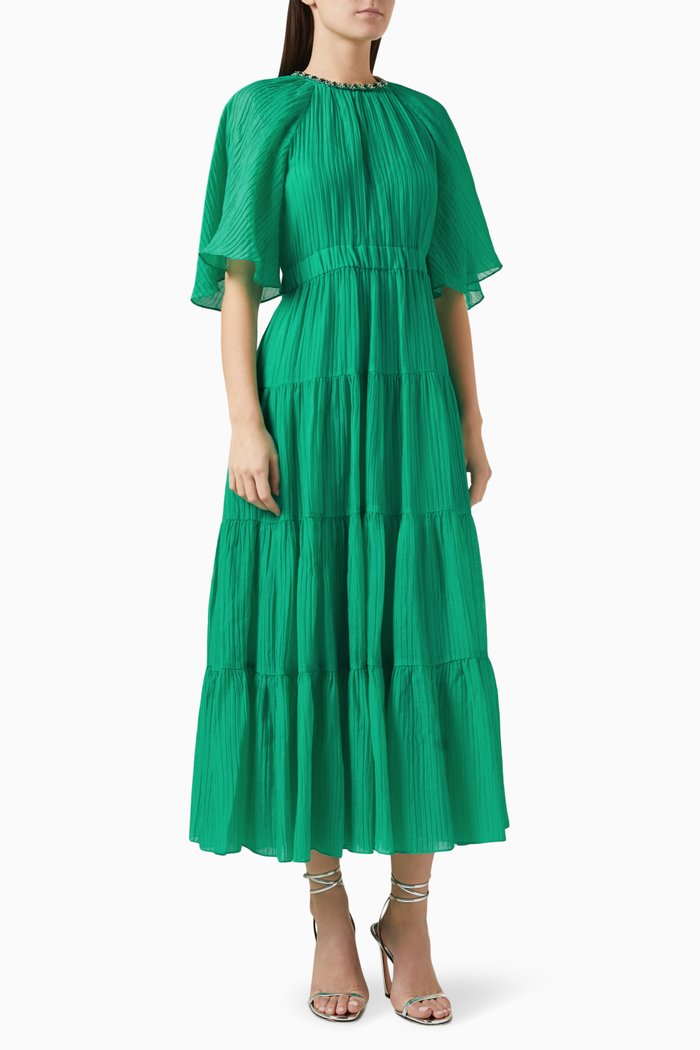 

Rany Midi Dress in Lyocell-blend, Green