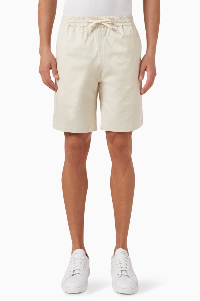 

Gamma Shorts in Stretch Cotton-lyocell Blend, Neutral