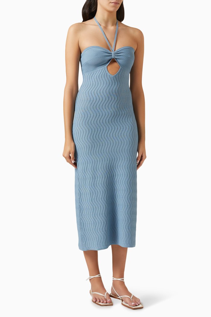 

Clementine Midi Dress, Blue