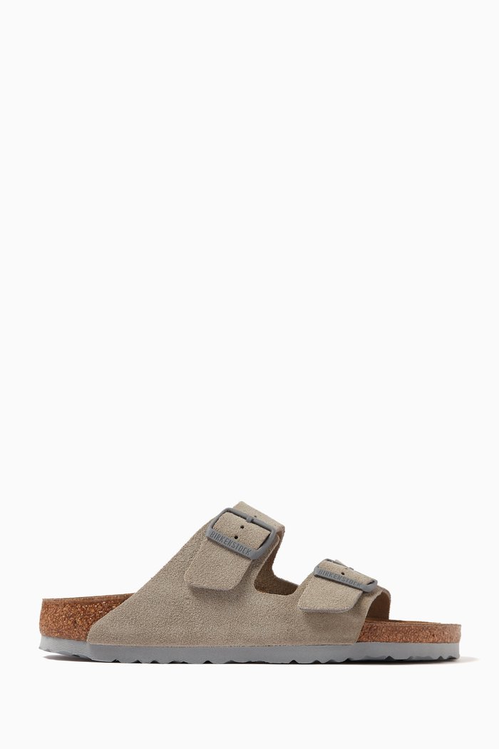 

Arizona Sandals in Suede, Grey