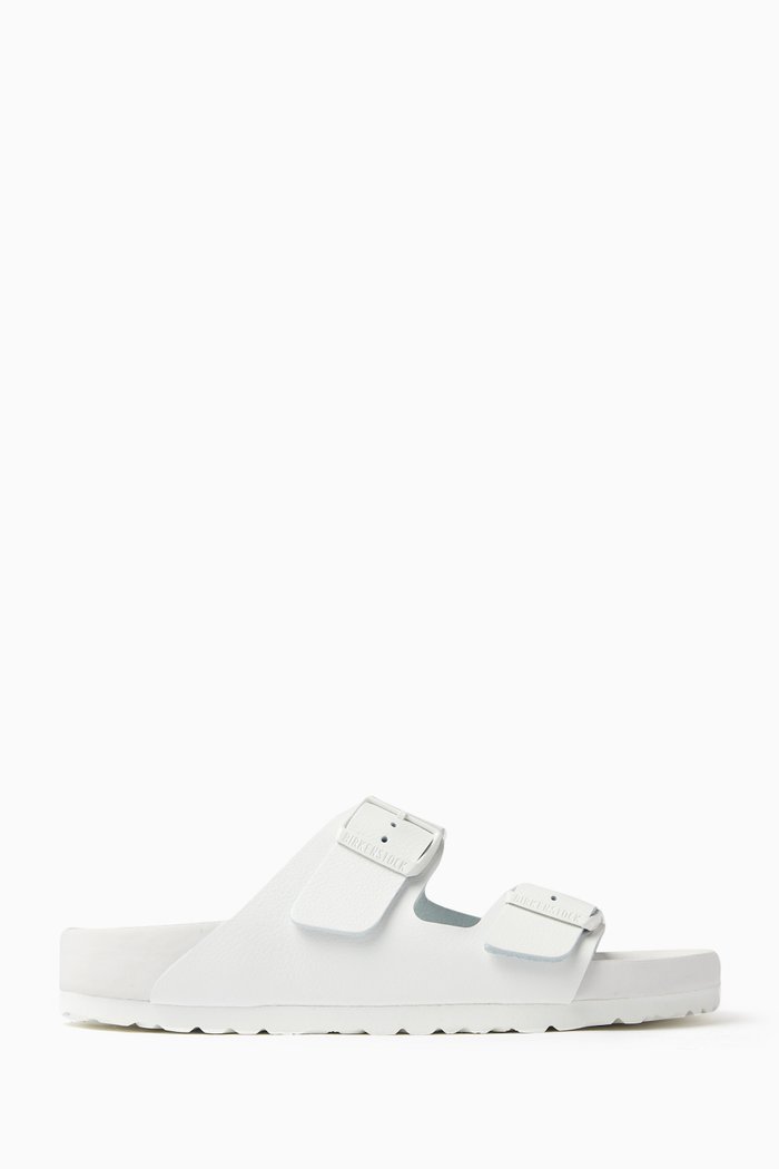 

Arizona Sandals in Aniline Leather, White