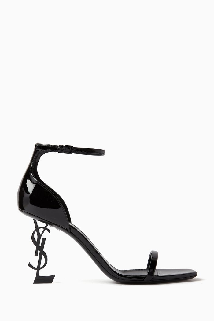 

Opyum 100 Sandals in Patent Leather, Black