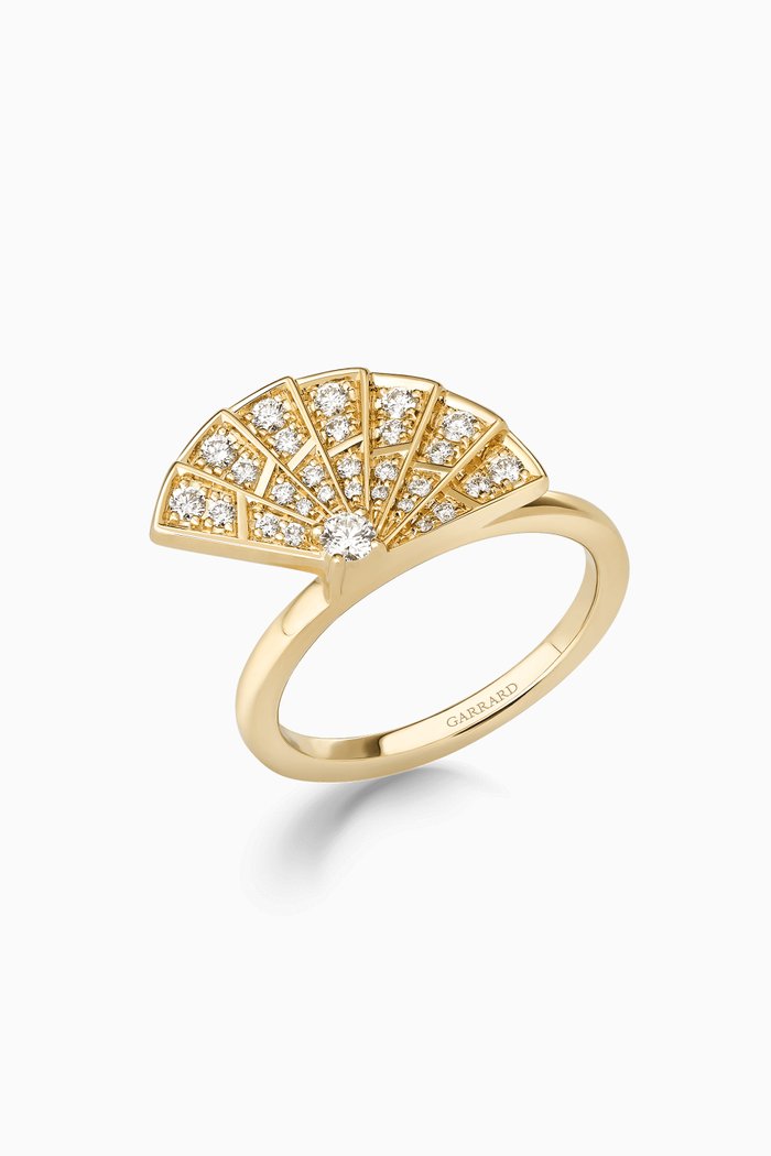 

Fanfare Symphony Mini Icons Diamond Ring in 18kt Yellow Gold