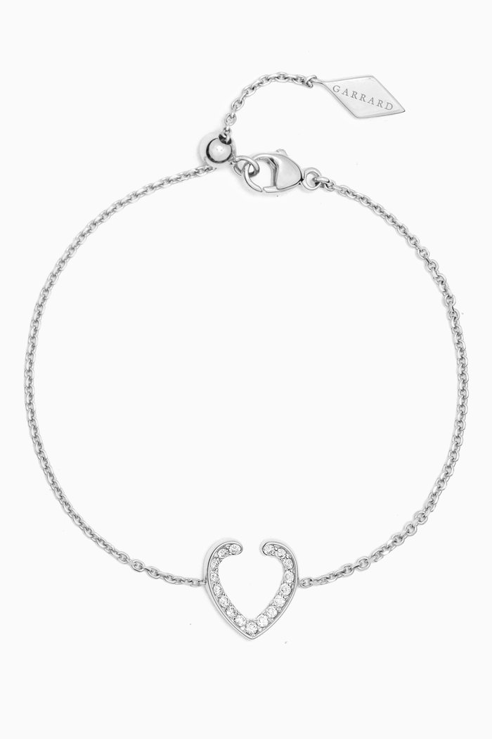 

Aloria Mini Icons Diamond Bracelet in 18kt White Gold