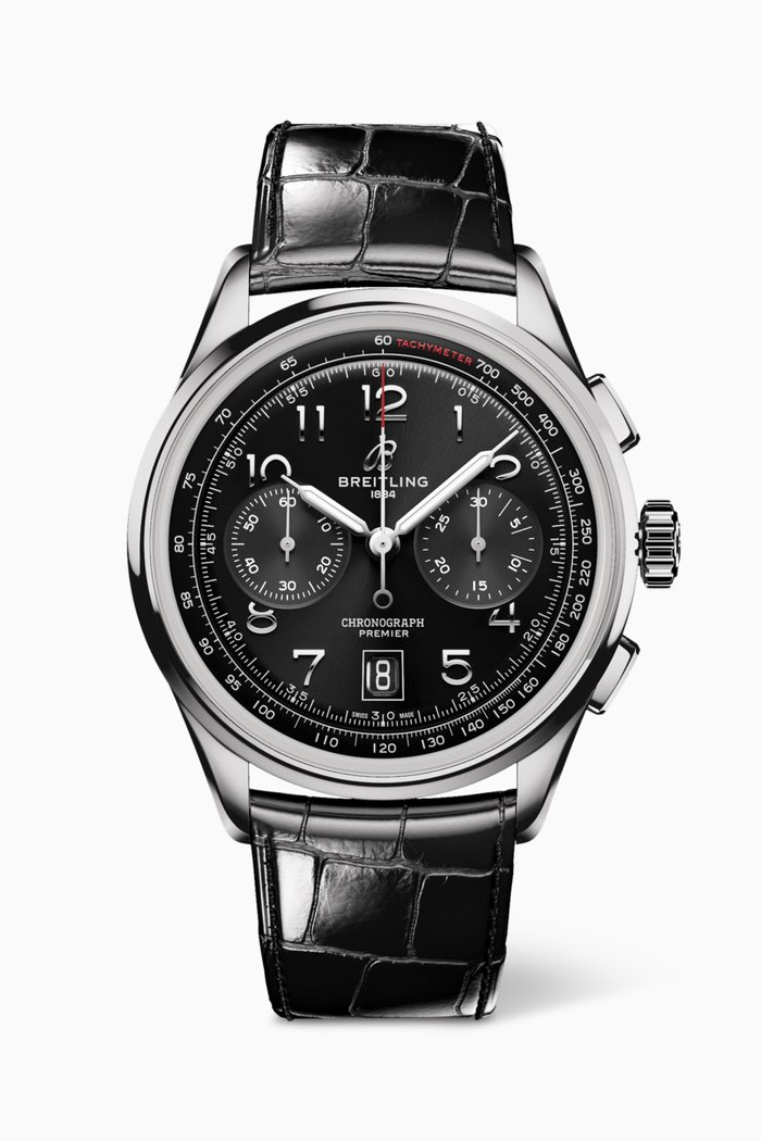 

Premier B01 Chronograph Watch, 42mm, Black