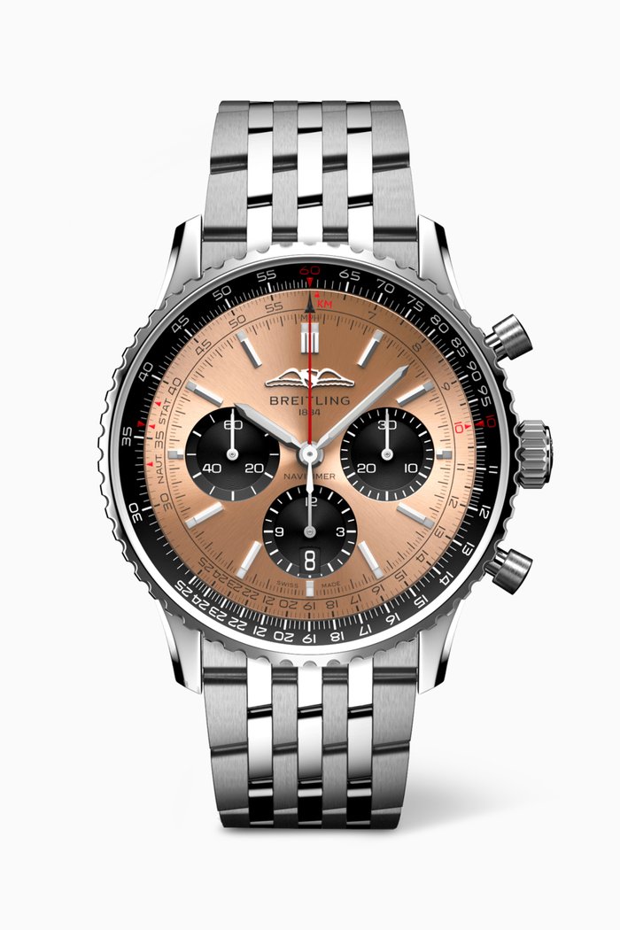 

Navitimer B01 Chronograph Watch, 43mm, Brown