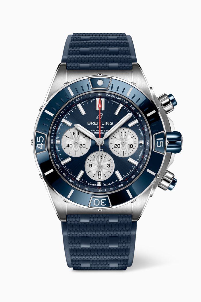 

Super Chronomat B01 Watch, 44mm, Blue