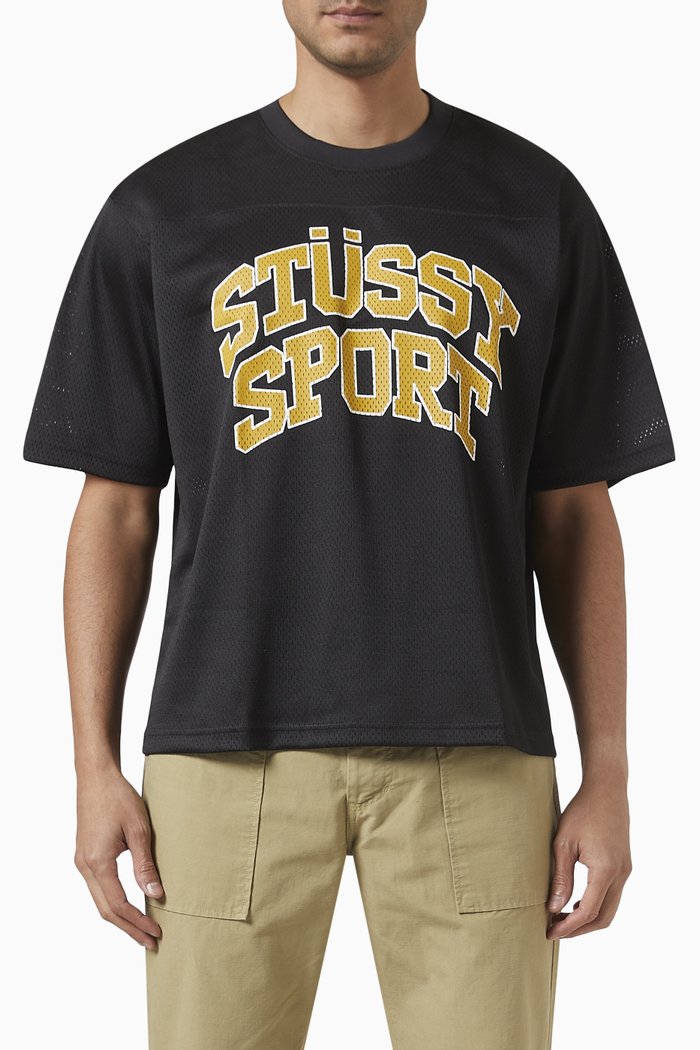 

Sport Mesh Football Jersey, Black