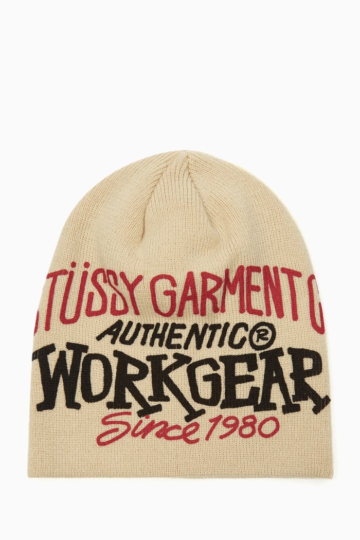 

Work Gear Print Skullcap in Acrylic, Multicolour