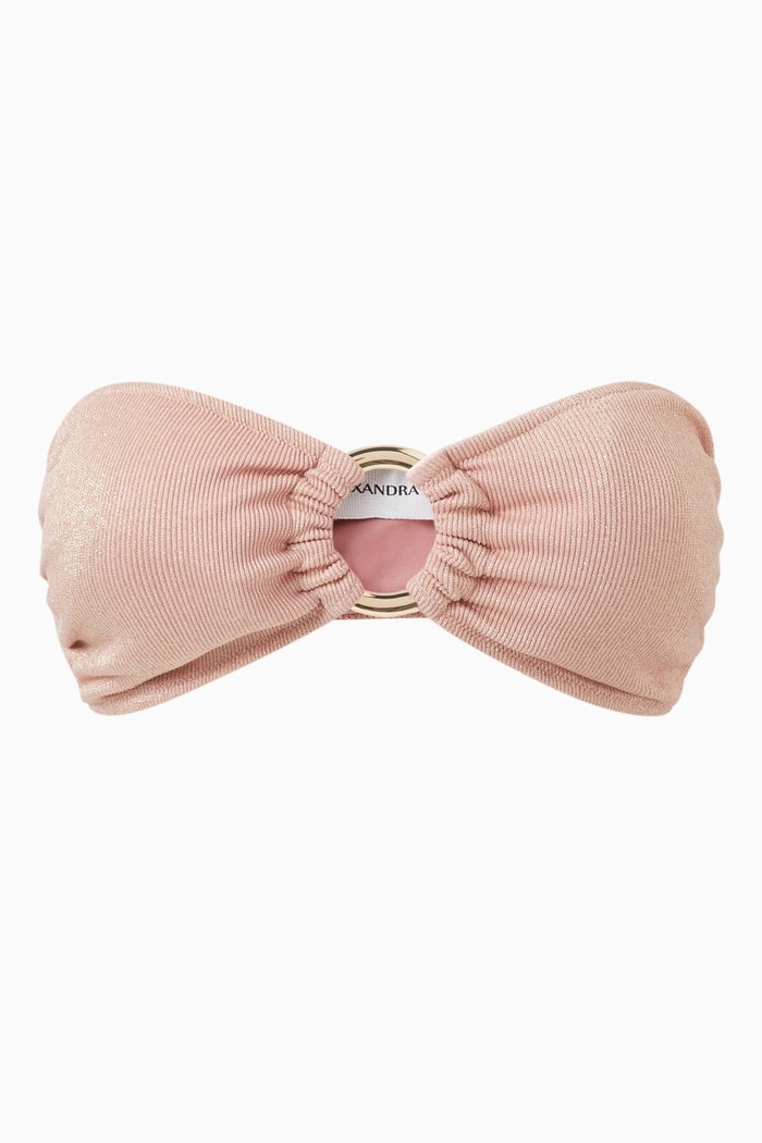 

Carlotta Bikini Top in Polyamide, Pink