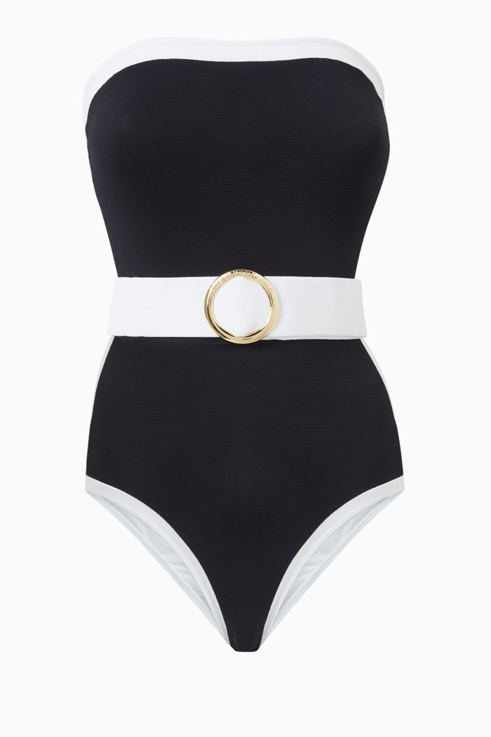

Whitney One-piece Swimsuit in Polyamide, Black