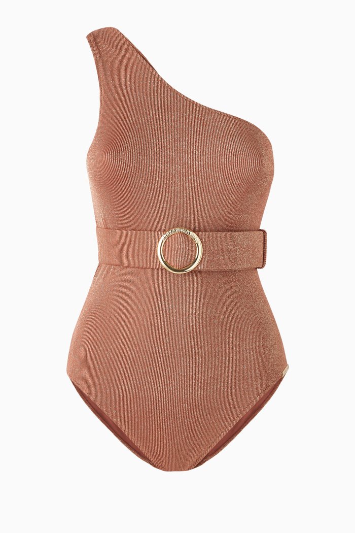 

Davina One-piece Swimsuit, Brown