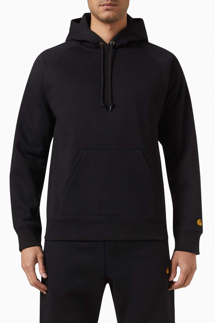 

Chase Hoodie in Jersey, Black