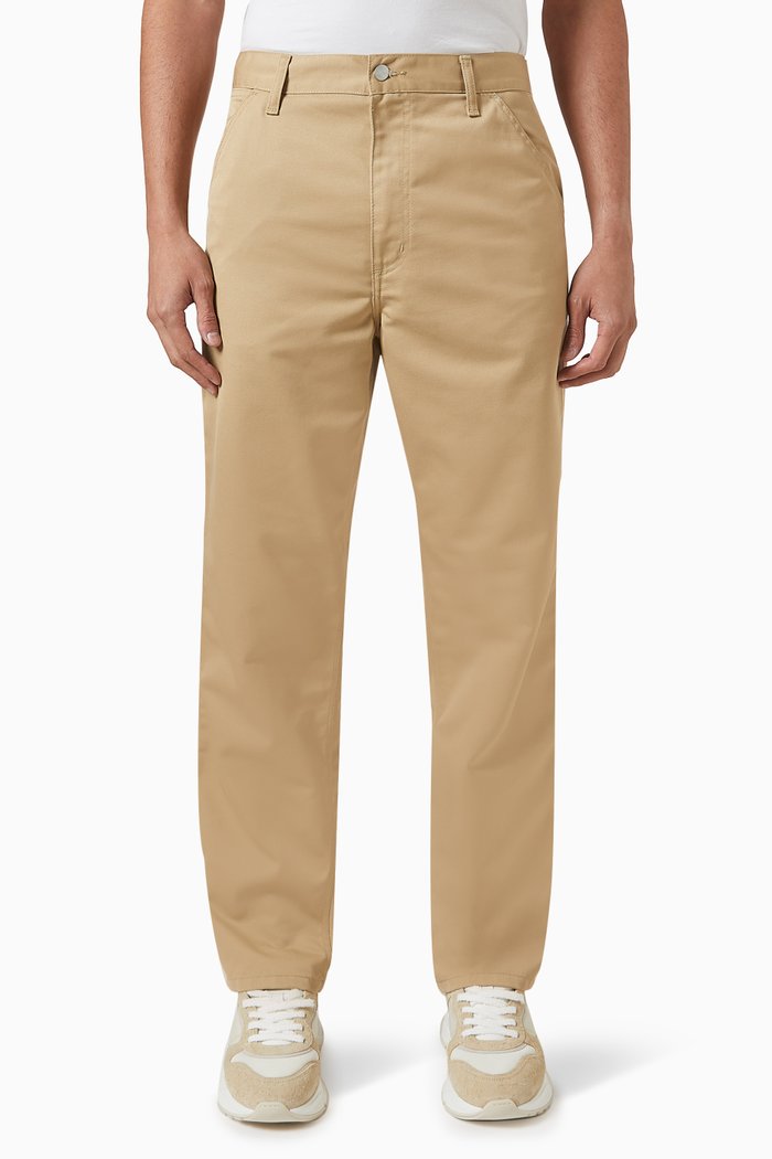 

Simple Pants in Denison-twill, Neutral