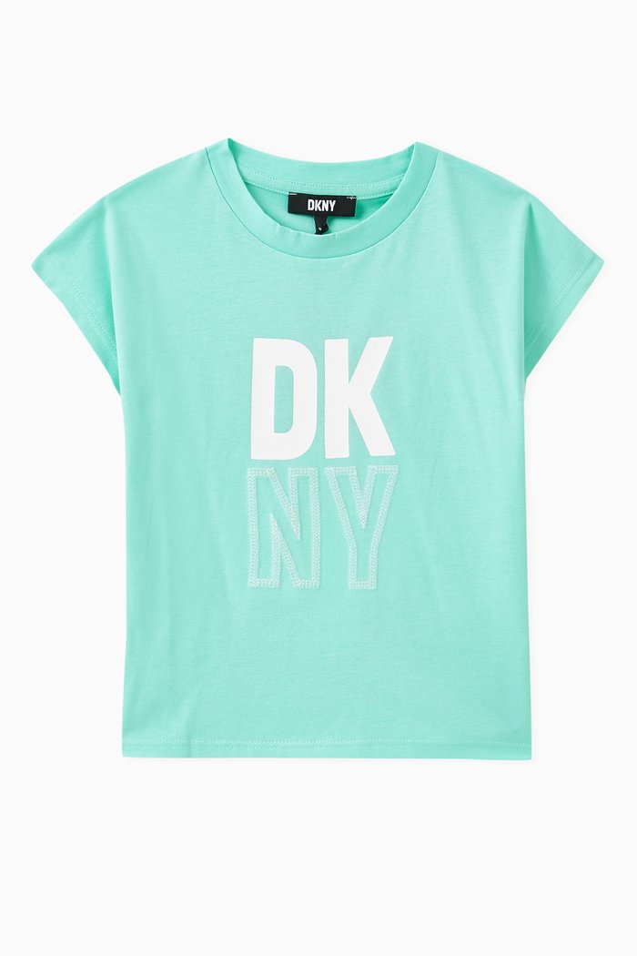 

Logo T-shirt in Cotton Jersey, Green