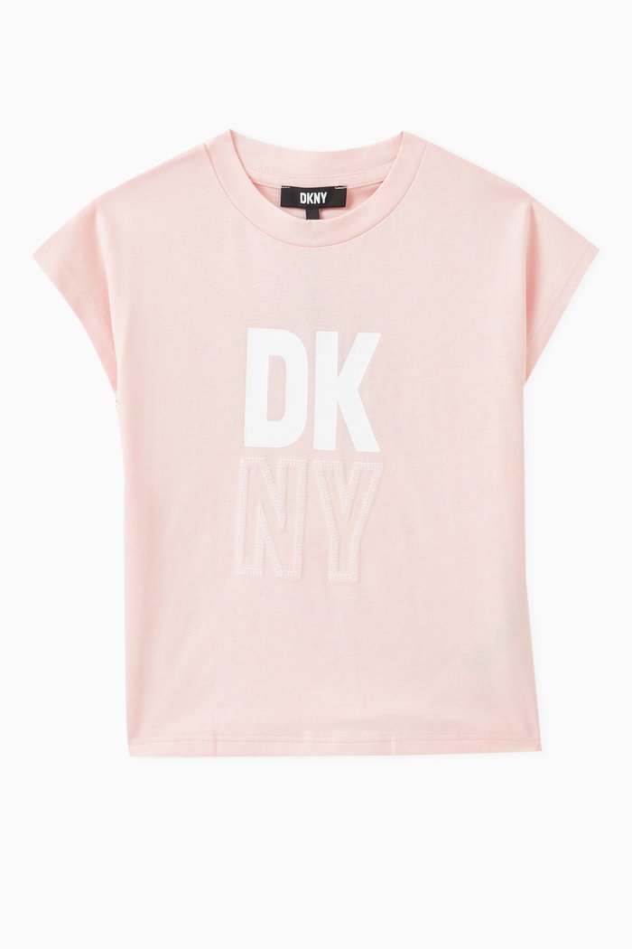 

Logo T-shirt in Cotton Jersey, Pink