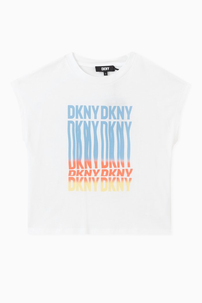 

Logo T-shirt in Cotton-blend, White