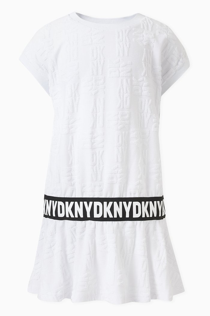 

Logo Tape in Terry, White