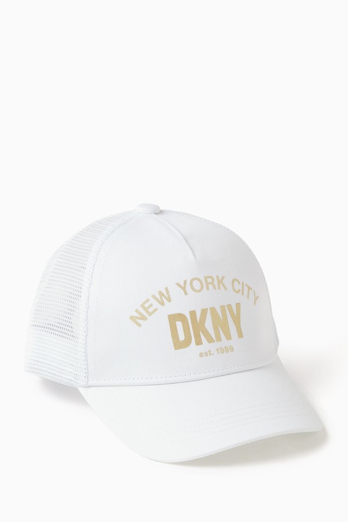 

Foil Logo Cap in Cotton Twill, White