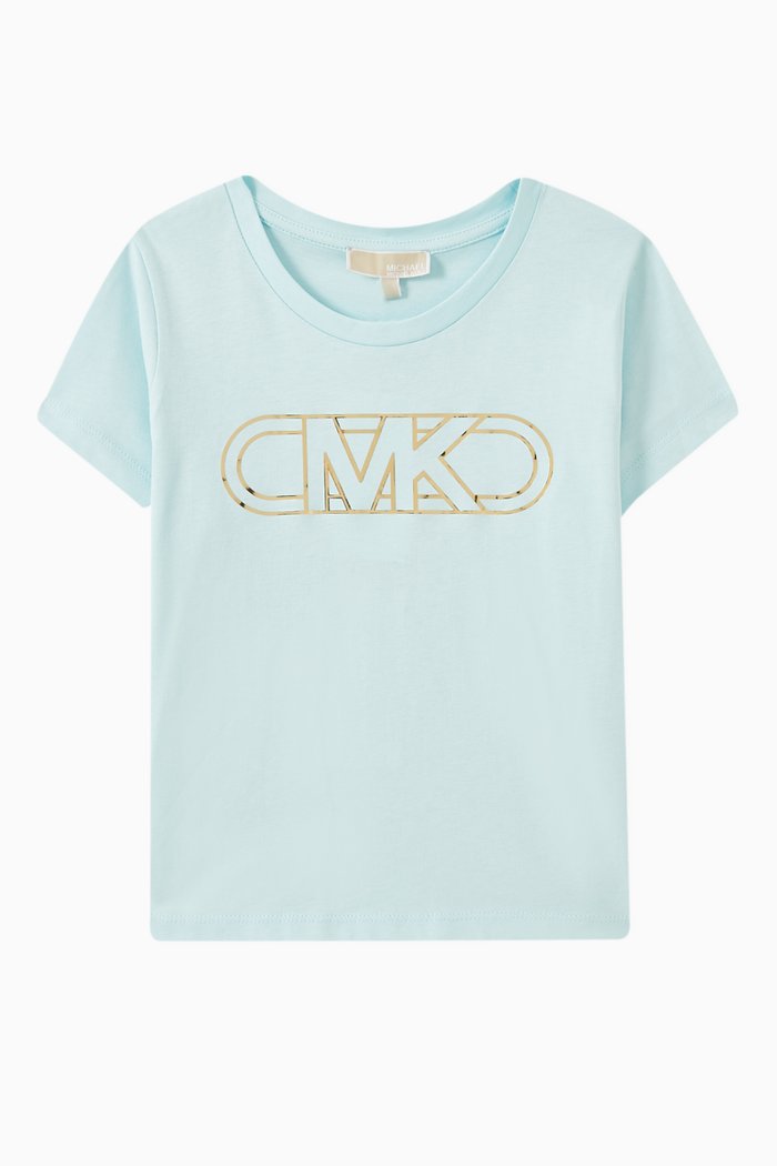 

Empire Logo T-shirt in Organic Cotton, Blue