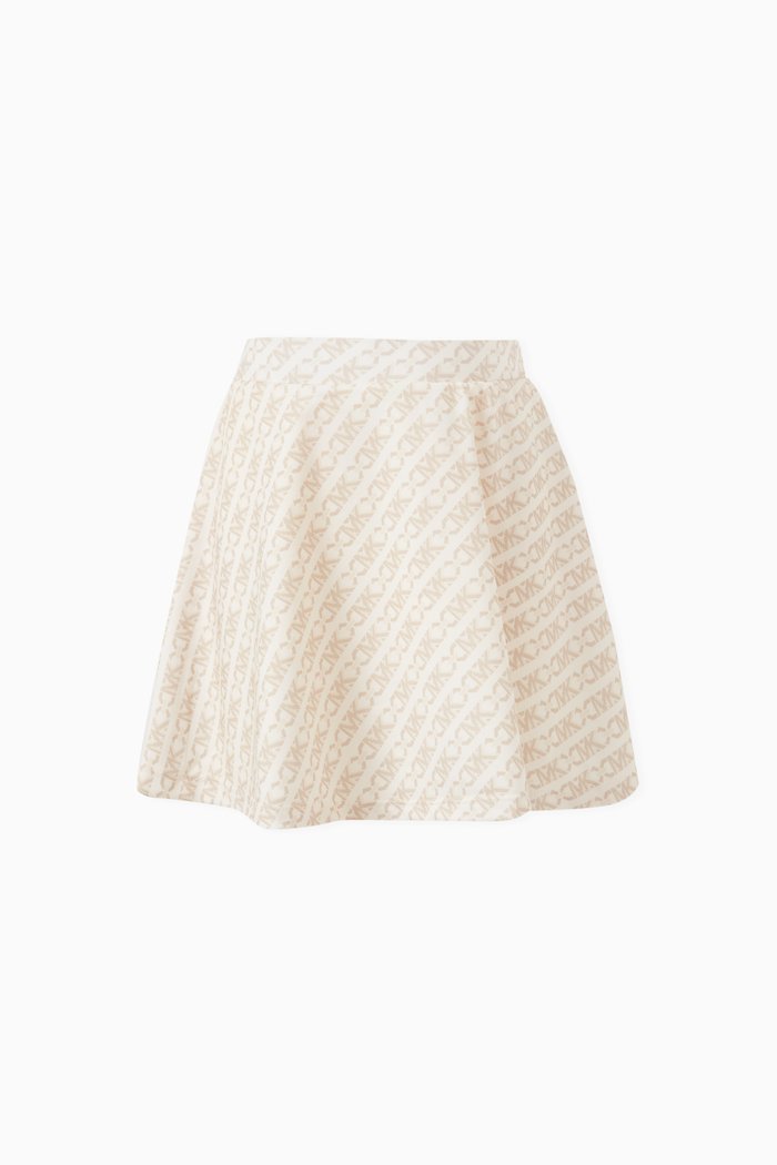 

Logo-print Cyclist Shorts in Nylon, Neutral