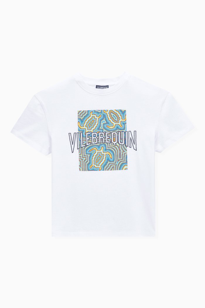 Tortues Hypnotiques T-shirt in Cotton-jersey, White