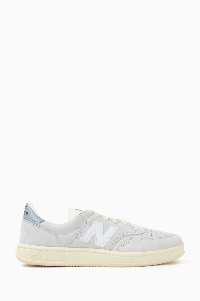

CT 500 Low-top Sneakers in Suede Leather, White