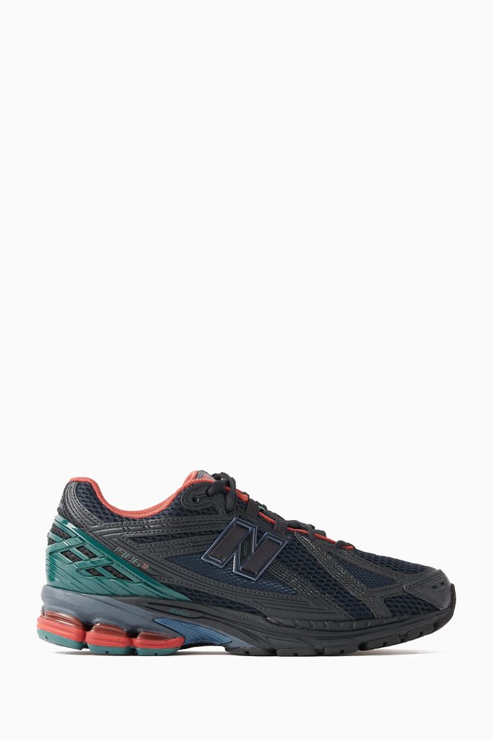 1906 Low-top Sneakers in Leather & Mesh, Blue