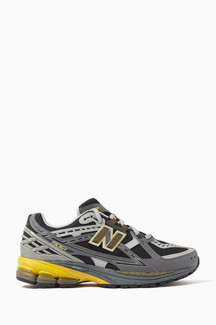 

1906 Low-top Sneakers in Suede & Mesh, Grey
