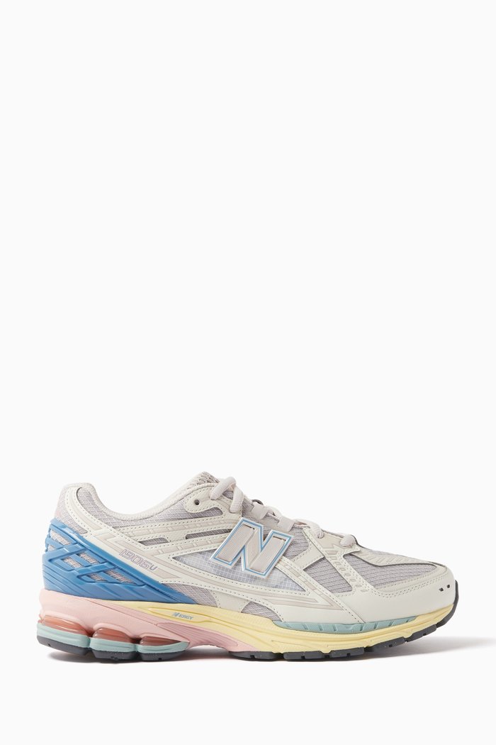 

1906 Low-top Sneakers in Suede & Mesh, Neutral