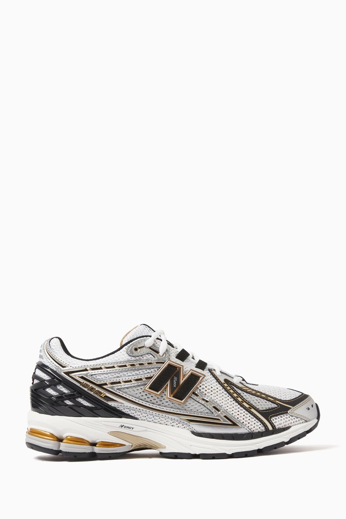 

1906R Low-top Sneakers in Suede & Mesh, White