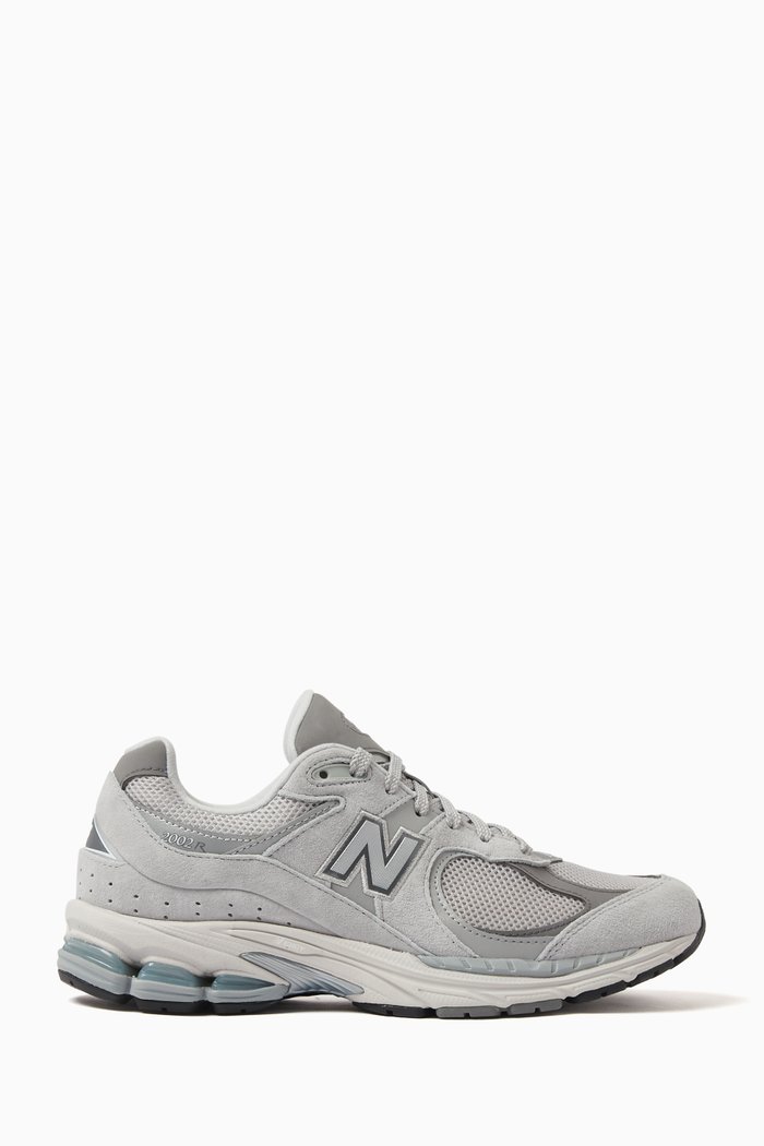 

2002R Low-top Sneakers in Suede & Mesh, Grey