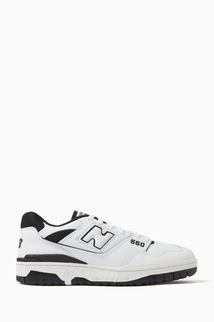 

BB550 Low-top Sneakers in Leather, White