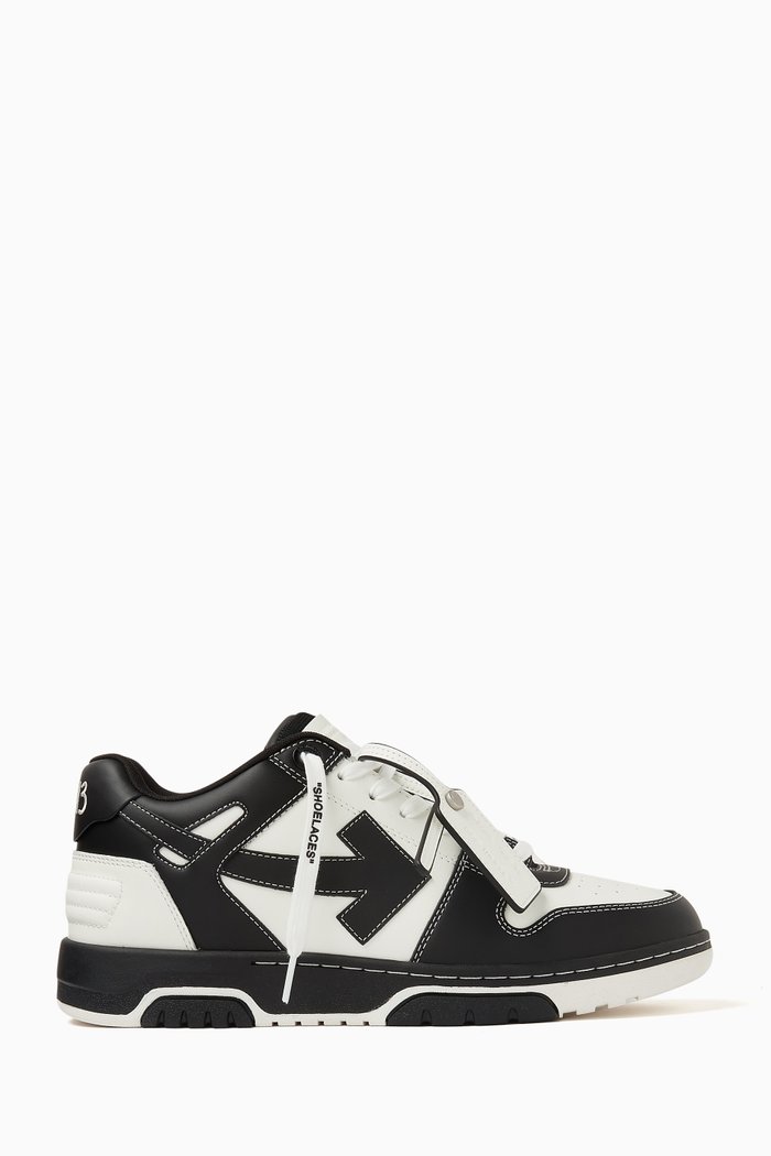 

Out Of Office Sneakers in Leather, White