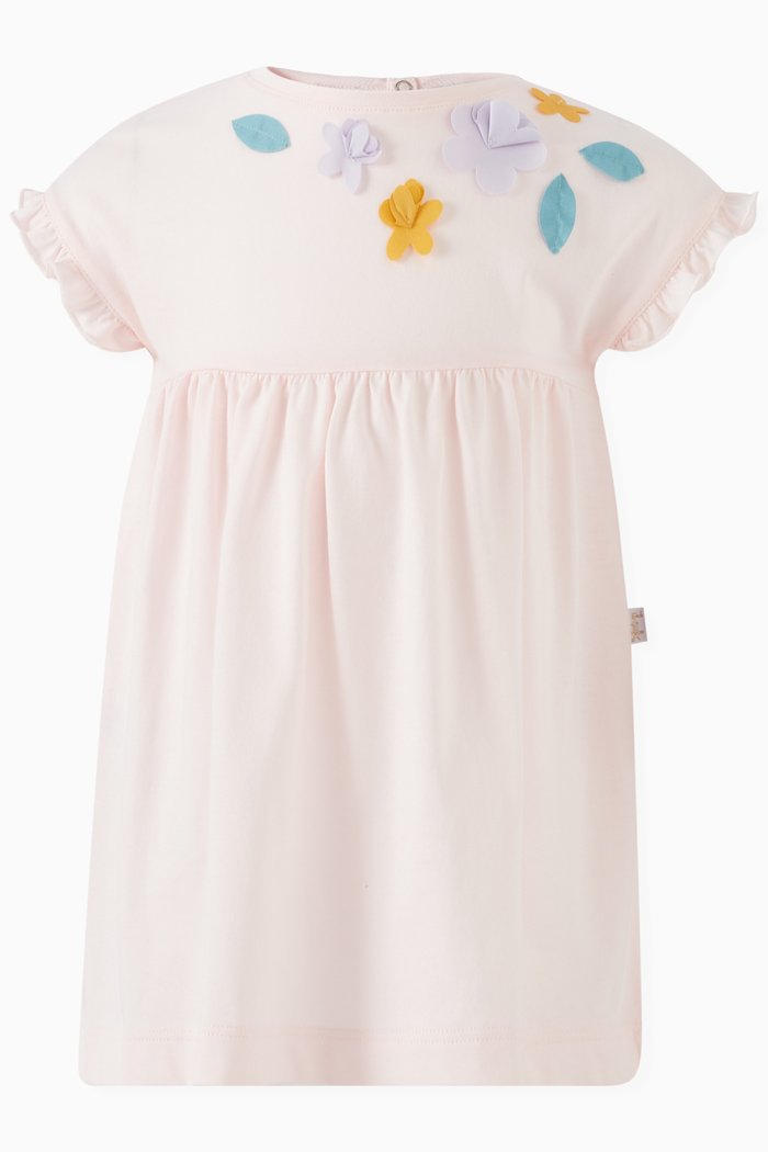 

Flower Dress in Cotton Jersey, Pink