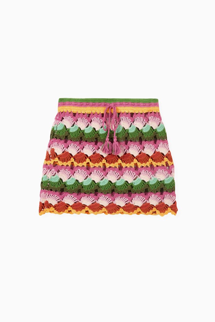 

Bananas Shorts in Crochet Knit, Multicolour