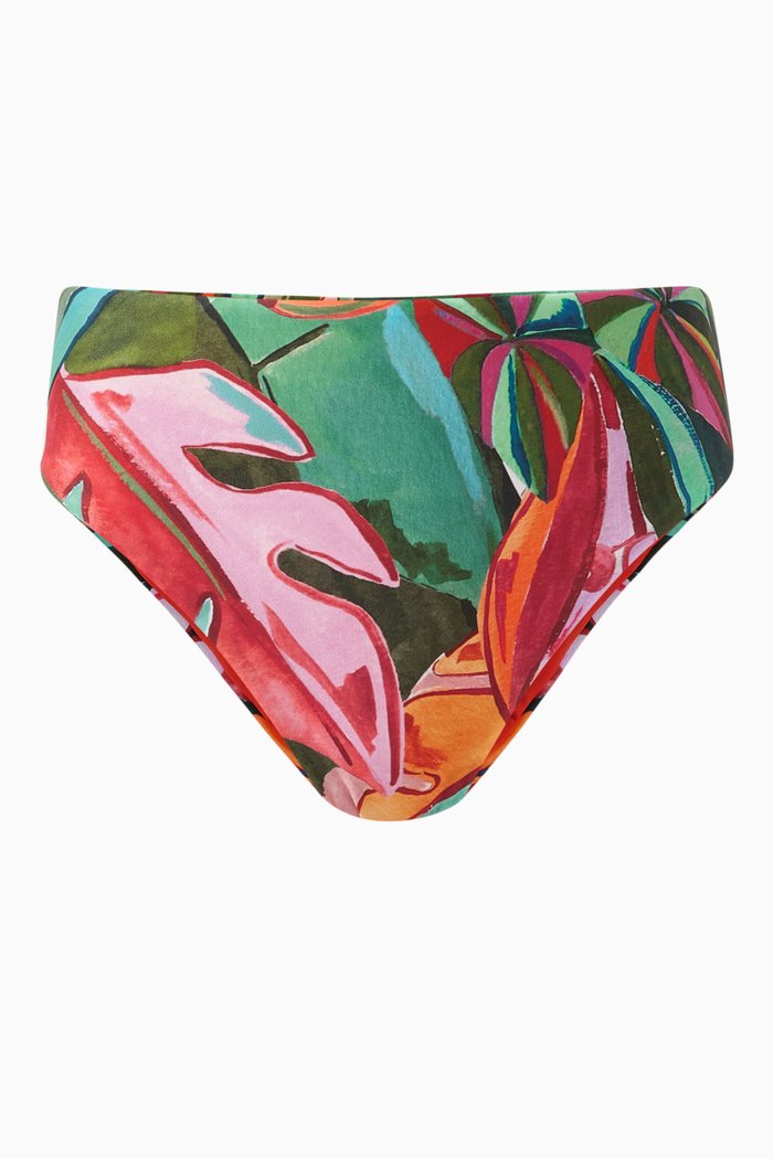 

Banana Foliage Bikini Briefs, Multicolour