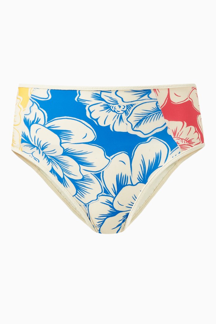 

Tropical Chita Bikini Hot Pants in Stretch Nylon, Multicolour