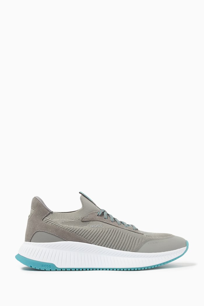 

Evo Sock-style Sneakers, Grey