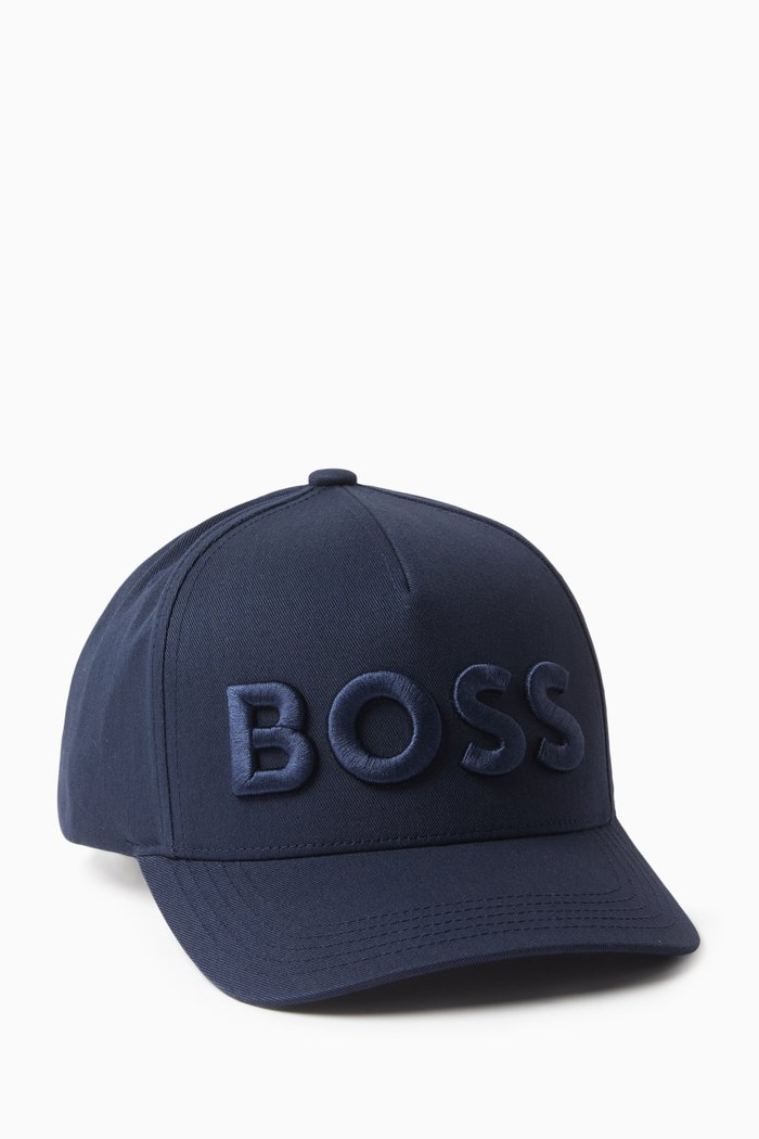 

Seville Logo-embroidered Cap in Cotton-twill, Blue